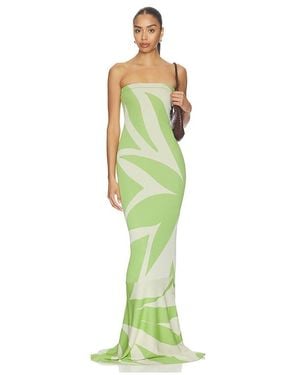 MISA Los Angles Lalit Dress - Green