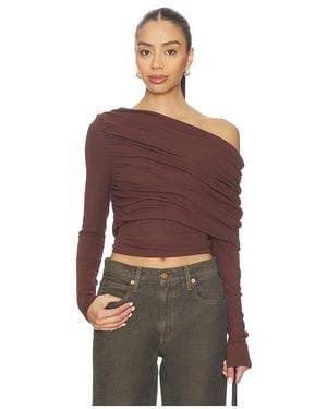 SNDY'S Reena Knit Top - Red