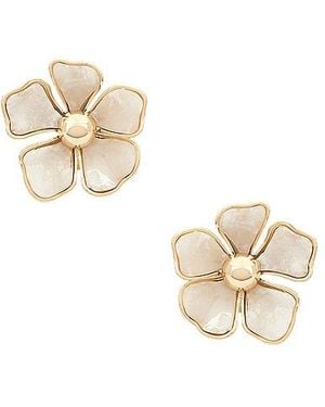 BaubleBar Ohrring Flower - Weiß