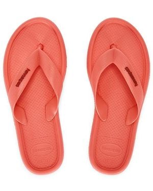 Havaianas Sandalia Puffed Up En Color Coral Talla (También En 39/40, 41/42) - Rojo
