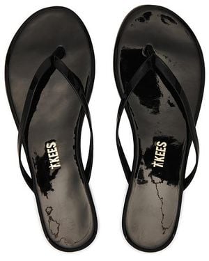 TKEES Glosses Flip Flop - Black