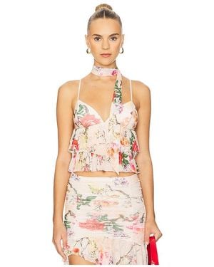 AFRM Gisela Clip Dot Top - Multicolour