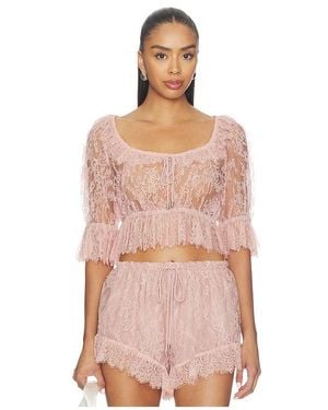 Camila Coelho Fiorella Top - Pink