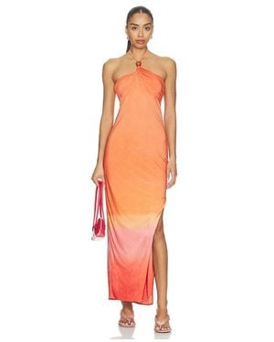 Baobab Bari Maxi Dress - Orange
