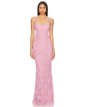 V. Chapman Ruby Gown - Pink