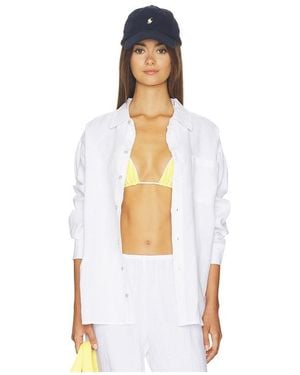 DONNI. The Linen Relaxed Shirt - White