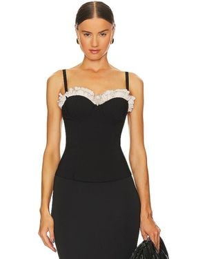 LPA Giovanna Corset Top - Black