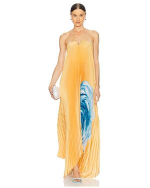 L'idée Tie Gown - Metallic