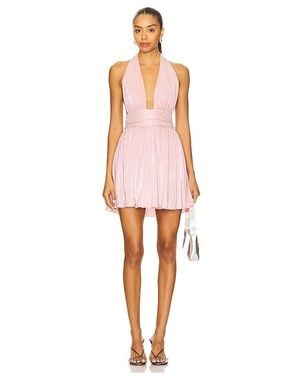MORE TO COME Palmer Mini Halter Dress - Pink