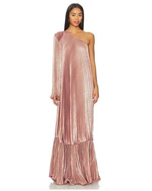 L'ide Renaissance Split Gown in Pink | Lyst L'ide Renaissance Split Gown in Pink | Lyst