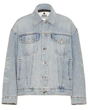 Noon Goons Jailhouse Quilted Denim Jacket - Blue