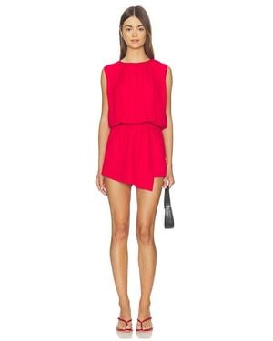 MORE TO COME Noah Romper - Red