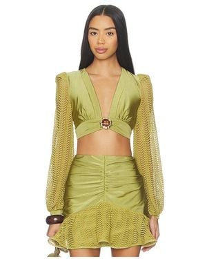 PATBO Wave メッシュトップ - イエロー