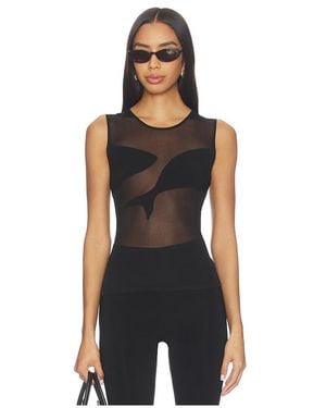 Ph5 Oscar Sheer Tank - Black