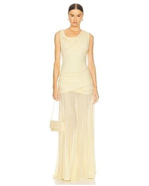 L'academie 'Academie By Marianna Tine Gown - Natural
