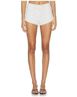 Nakedvice The Harper Spot Short - White