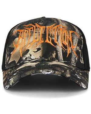 Affliction Sombrero Na En Color Gris Talla - Negro
