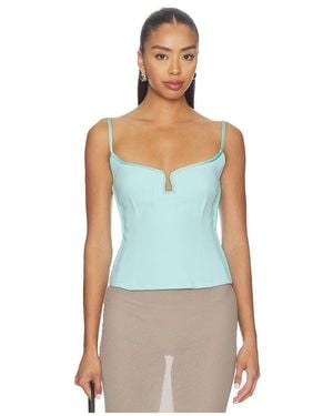 Paris Georgia Basics Marlo Singlet - Blue