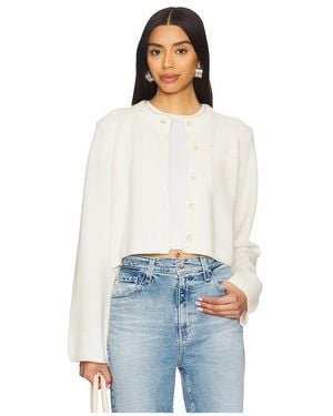 NAADAM Utility Cardigan - Weiß