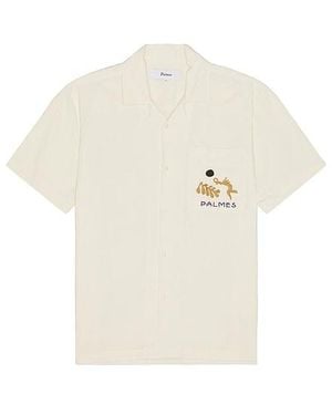Palmes Short-Sleeved Shirt - White