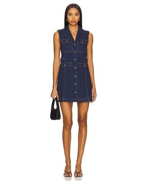 PAIGE Andria Dress - Blue