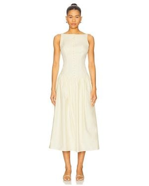 Mirror Palais Kissing Booth Lady Length Dress - White