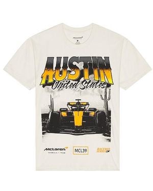 McLaren Formula 1 Raceway Series Austin Oversized Tee - White