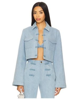 SAU LEE Jeansjacke Bambi - Blau