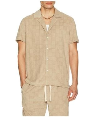 Rails Maverick Camp Collared Shirt - Natural