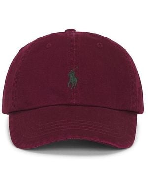 Polo Ralph Lauren Chino Sport Cap - Red