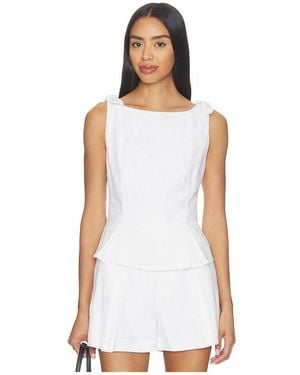 Elodie the Label Maisel Top - White