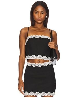 Lovers + Friends Georgina Top - Black