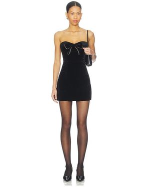 MORE TO COME Ginny Mini Dress - Black