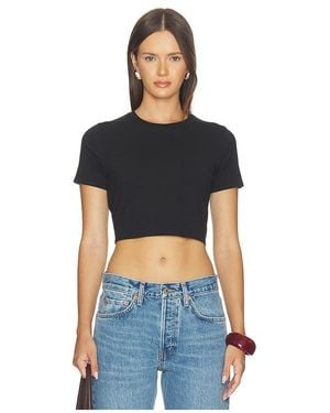 FAVORITE DAUGHTER The Laura Crop Top - Black