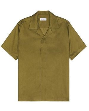 Saturdays NYC York Camp Collar Shirt - Green