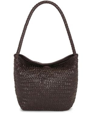 Madewell Handwoven Shoulder Bag - Black