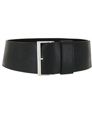 St. Agni Wide Classic Belt - Black