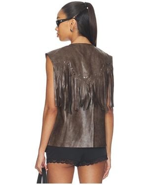 BY.DYLN Rhys Vest Top - Brown