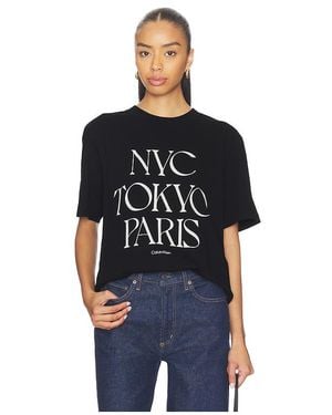 Calvin Klein Shirt Flagship - Schwarz