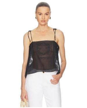 Helsa Handkerchief Camisole En Color Negro Talla (También En Xs/S)