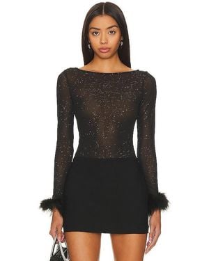 MORE TO COME Fallon Bodysuit - Black