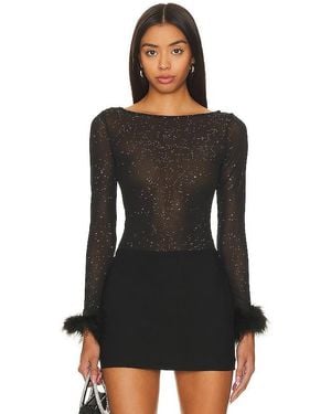 MORE TO COME Fallon Bodysuit - Black