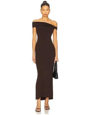 Nia Clara Dress - Brown