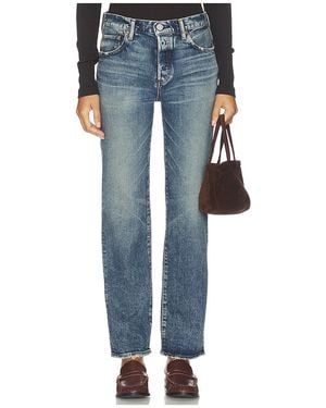 Moussy Fellsmere Straight Jeans - Blue