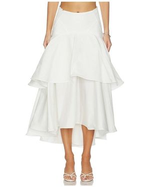 Anna October Haniya Maxi Skirt - White