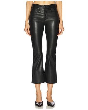 Rag & Bone Ausgestellte Hose Aus Lederimitat Peyton - Schwarz