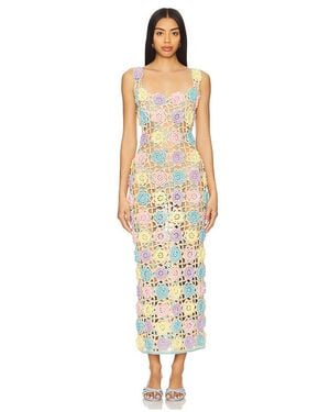 Elliatt Elise Midi Dress - White