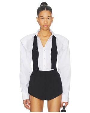 Aniye By Costanza Smoking Shirt - Black