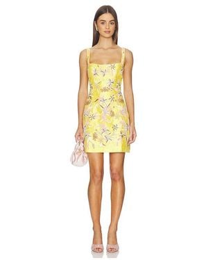 La Fuori Mini Dress - Yellow