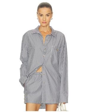 L'Agence Lorena Resort Shirt - Grey